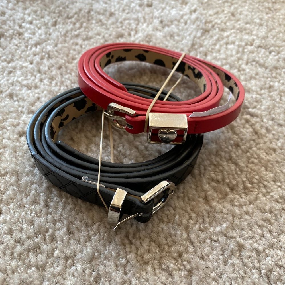 Betsey Johnson Belts (2-Pack)